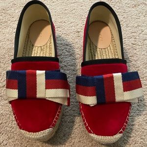GUCCI BOW ESPADRILLES